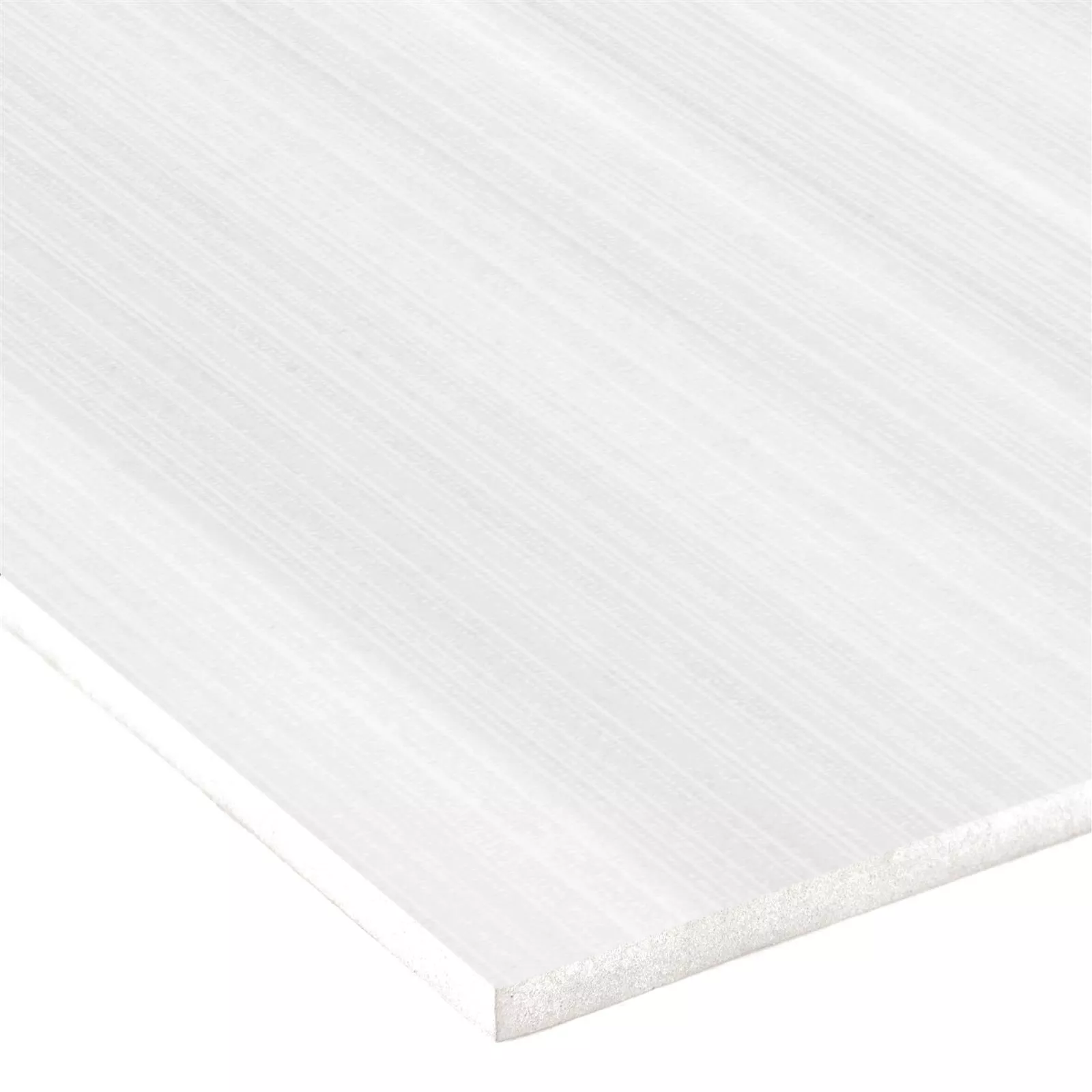 Wall Tiles Nowak 20x50cm Striped Blanc