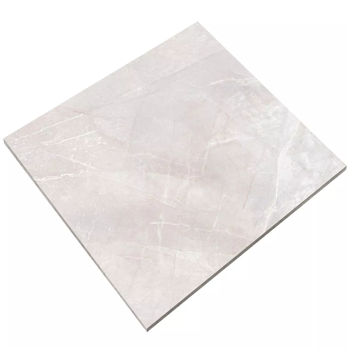 Floor Tiles XXL Lowland Polished Light Grey 80x80cm
