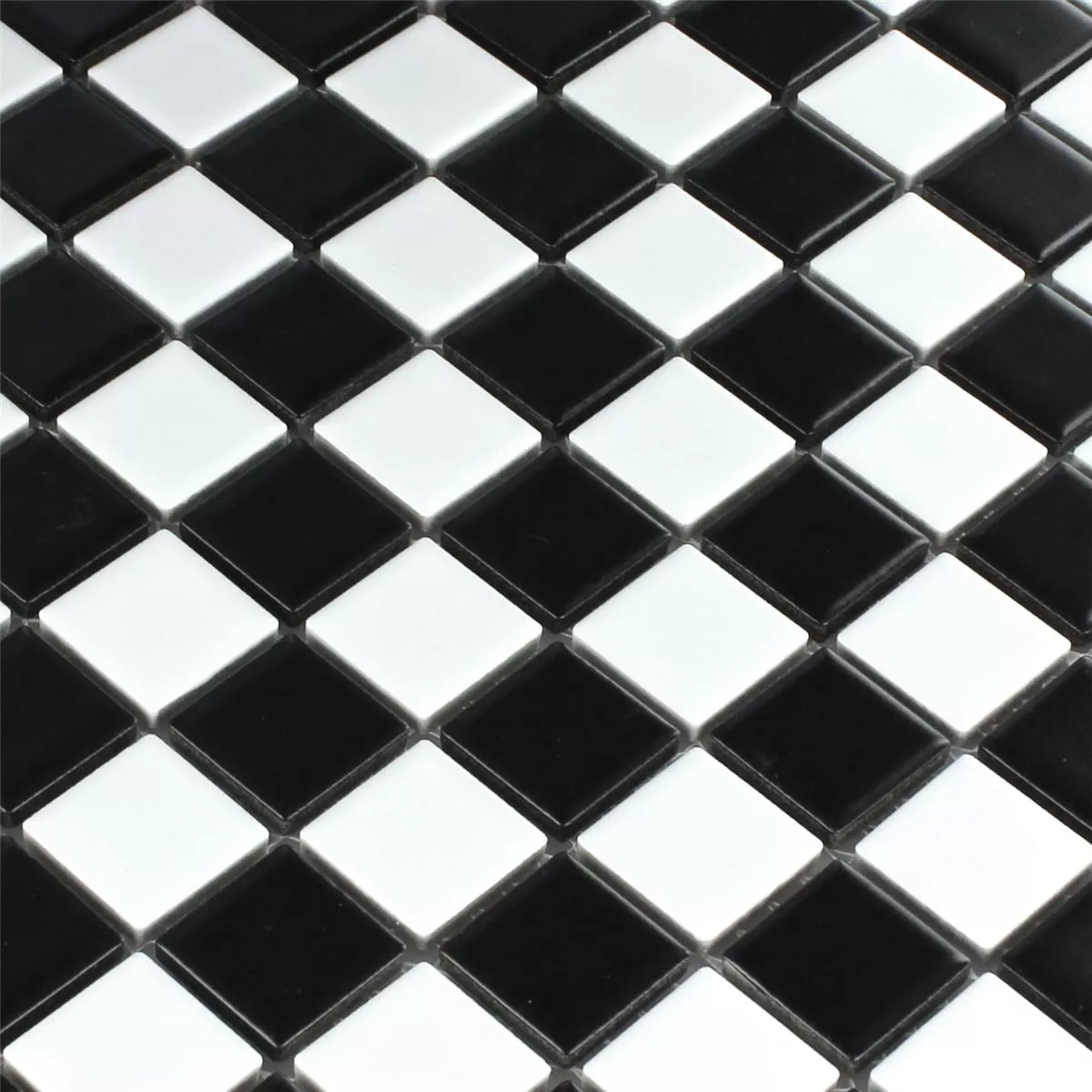 Mosaic Tiles Ceramic Chess Board Mat