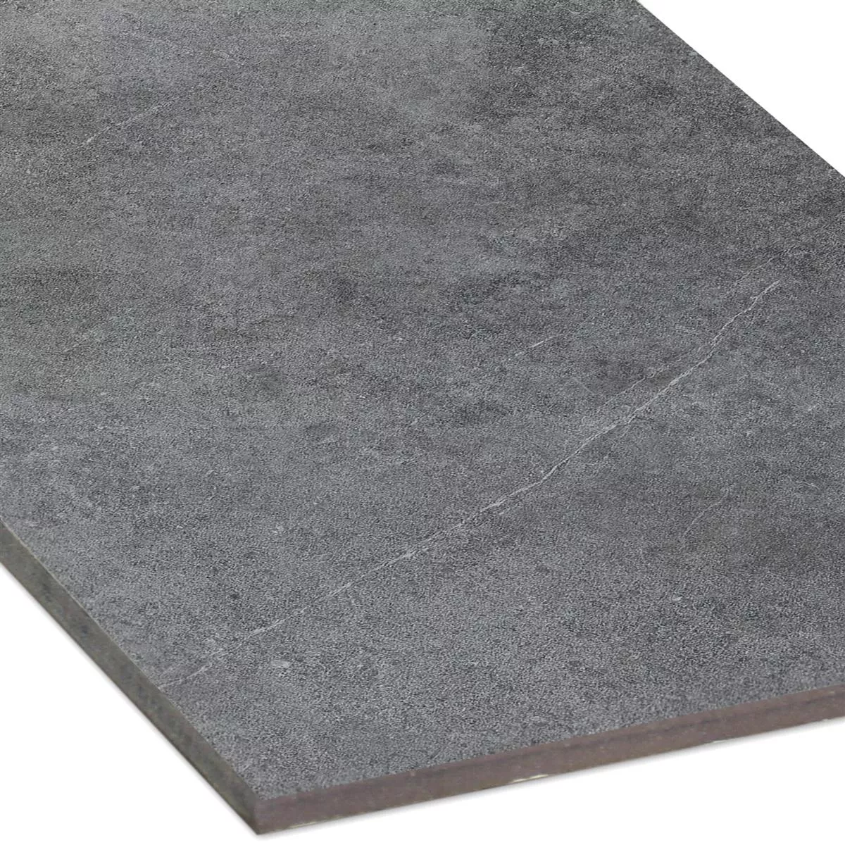 Floor Tiles Montana Unglazed Anthracite 30x60cm / R10B