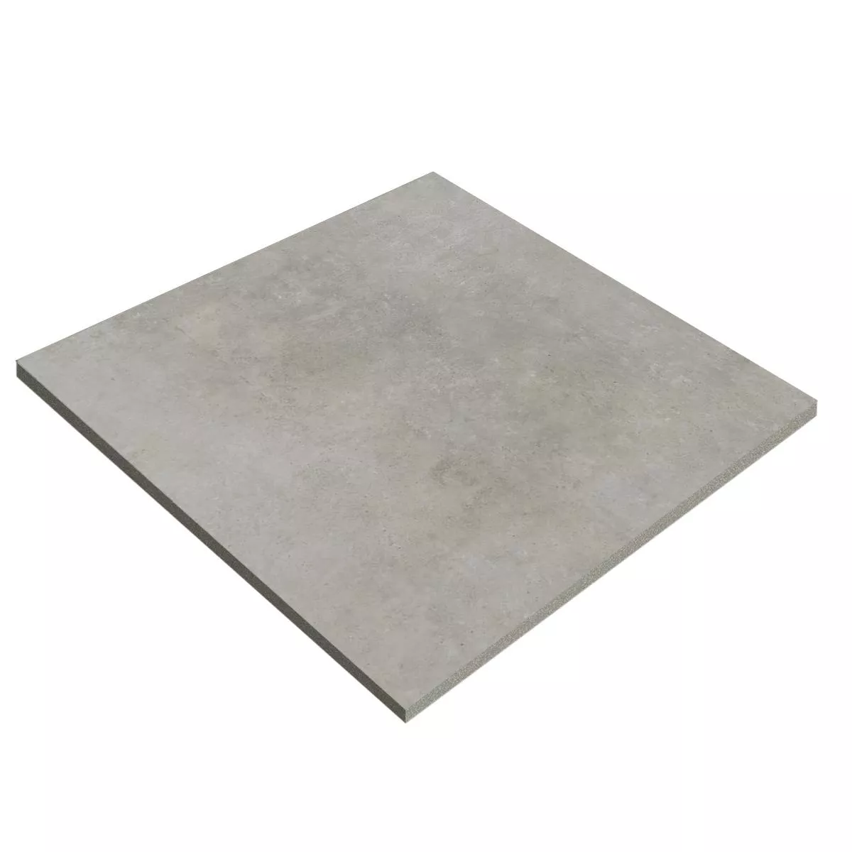 Terrace Tiles Porcelain Stoneware Petersburg Light Grey 60x60x2 cm