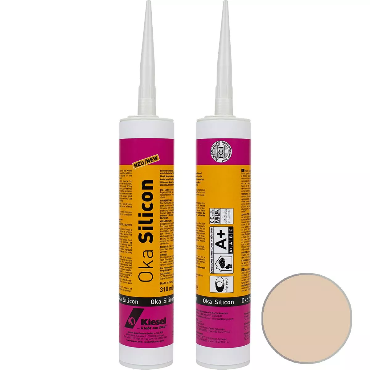 OKA SILICON silicone sealant Jura 310 ml