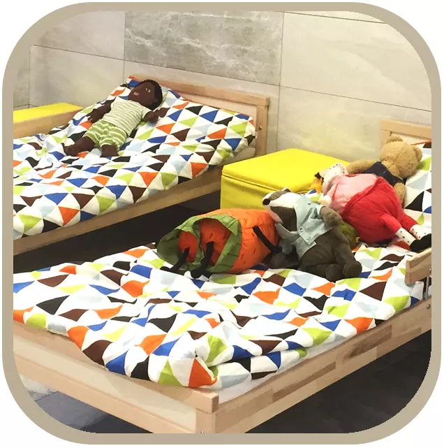 Children's room tiles