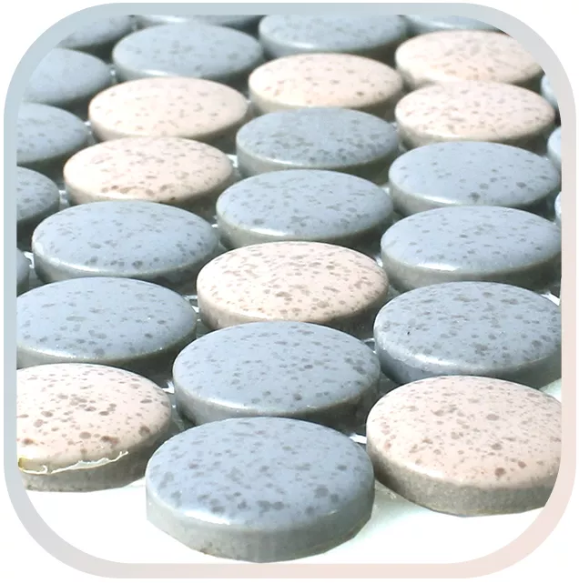Ceramic Mosaic Button Ceramic Mosaic Button