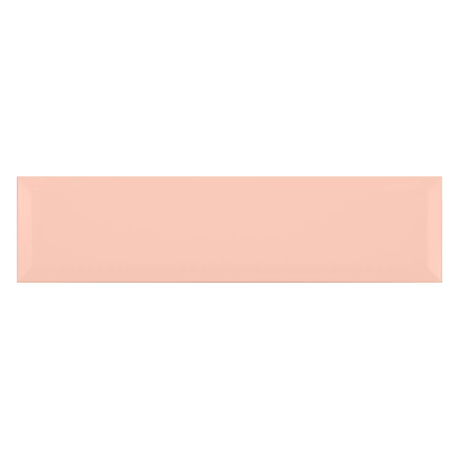 Metro tile Orange Mat 7,5x30 cm Facet Freiberg Salmon