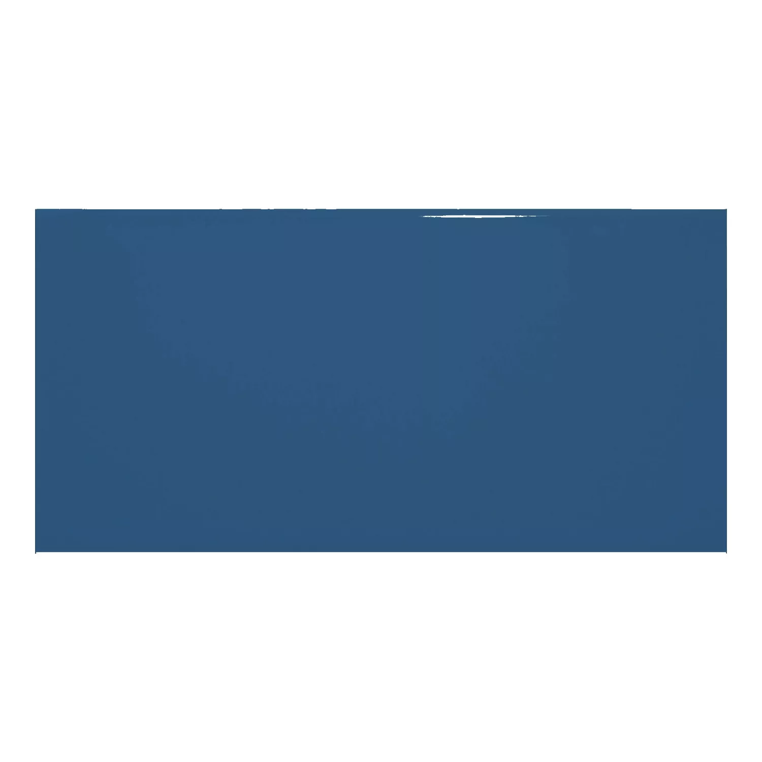 Metro tile Blue Glossy 10x20 cm Without Facet Avebury Zafiro