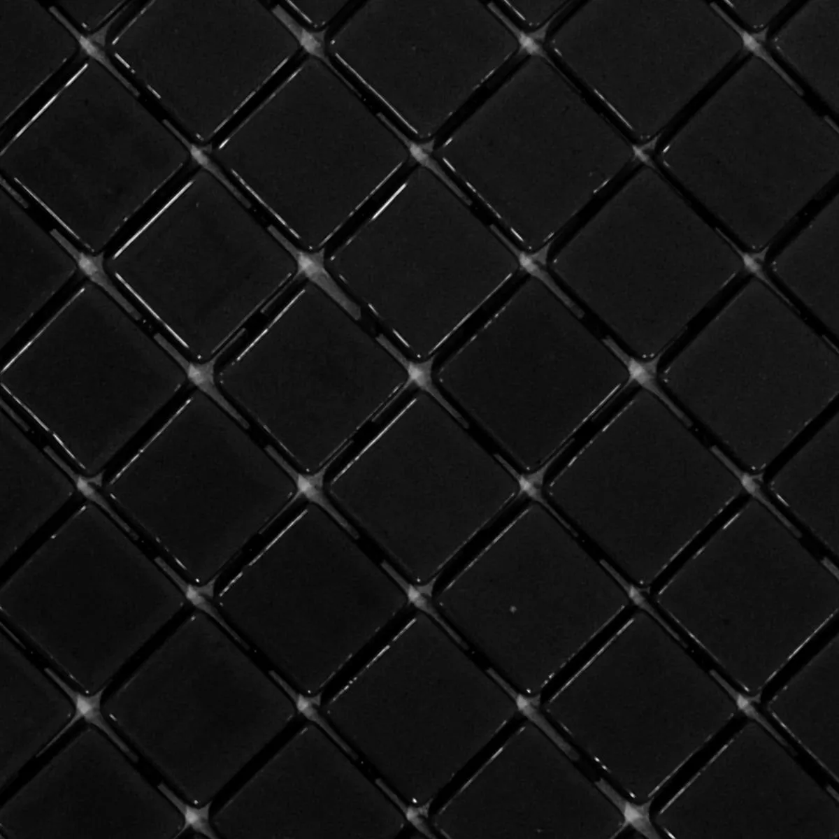 Glass Swimming Pool Mosaic Venetia Black