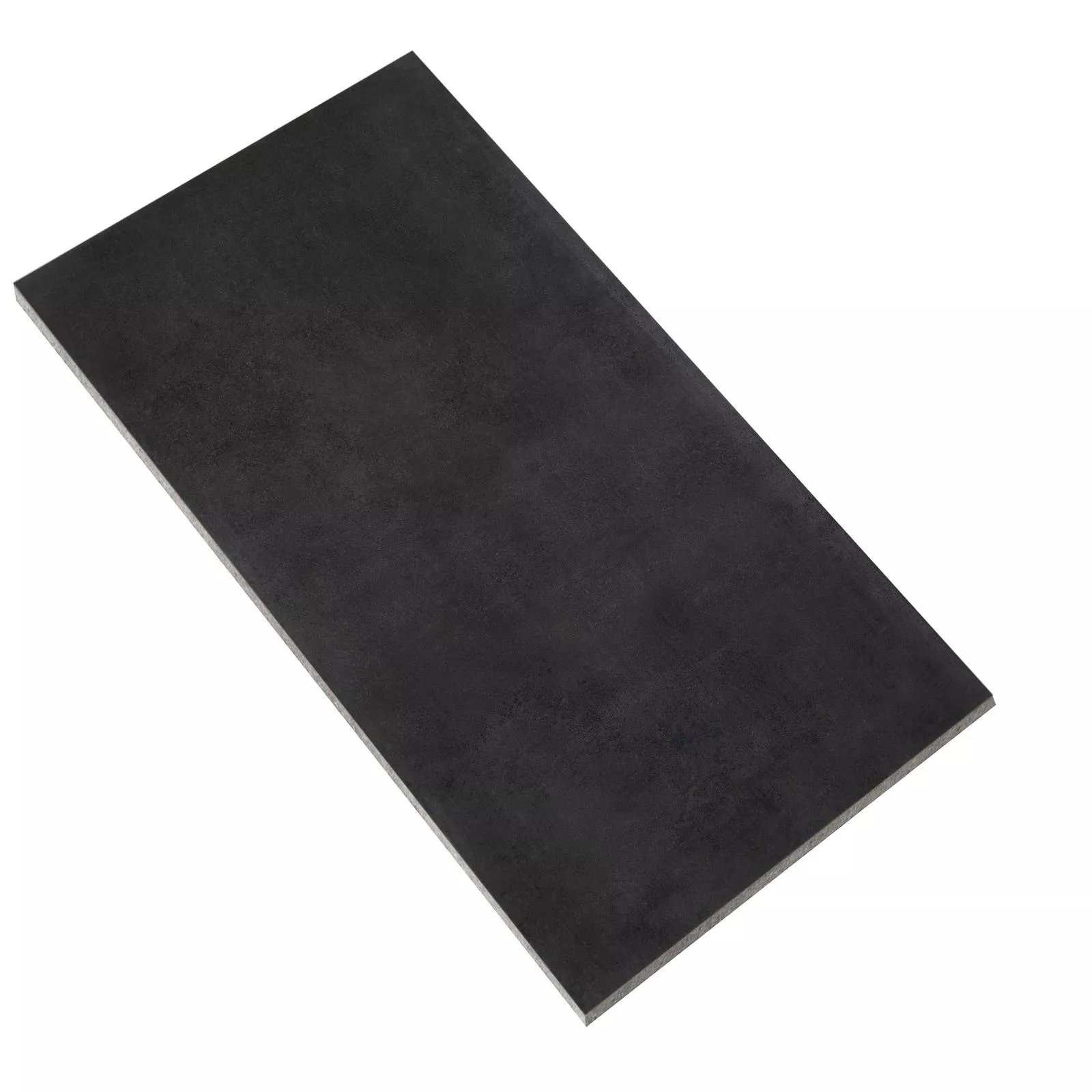 Floor Tiles Mainland Beton Optic Polished 60x120cm Black