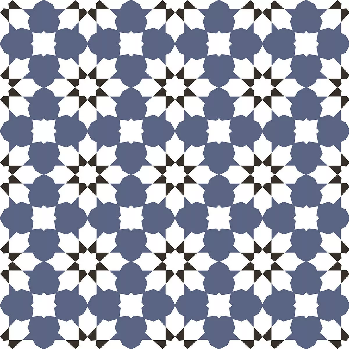 Porcelain Stoneware Tiles Samarkand Blue 22,5x22,5cm