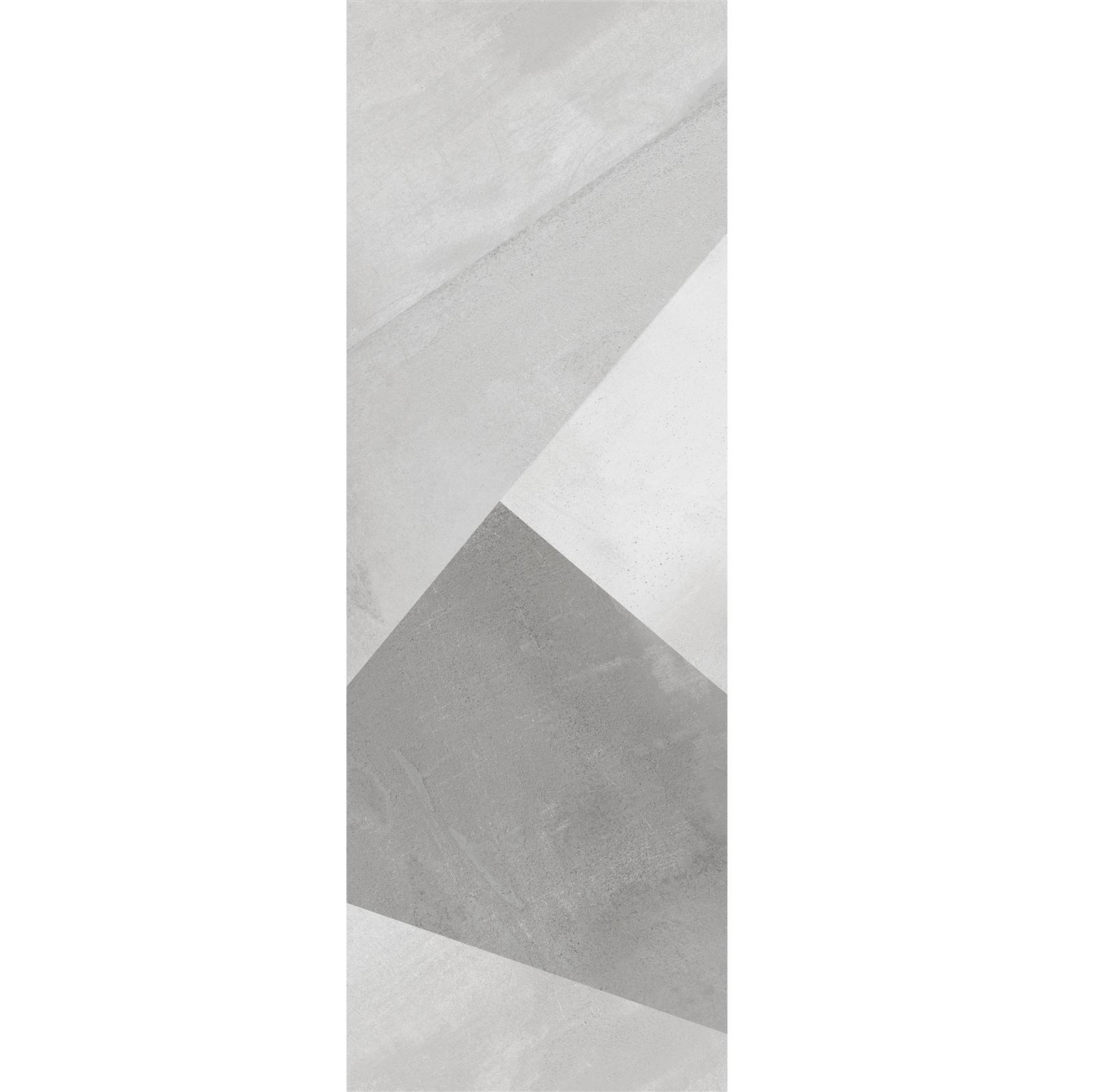 Wall Tiles Queens Rectified White Decor 2 30x90cm