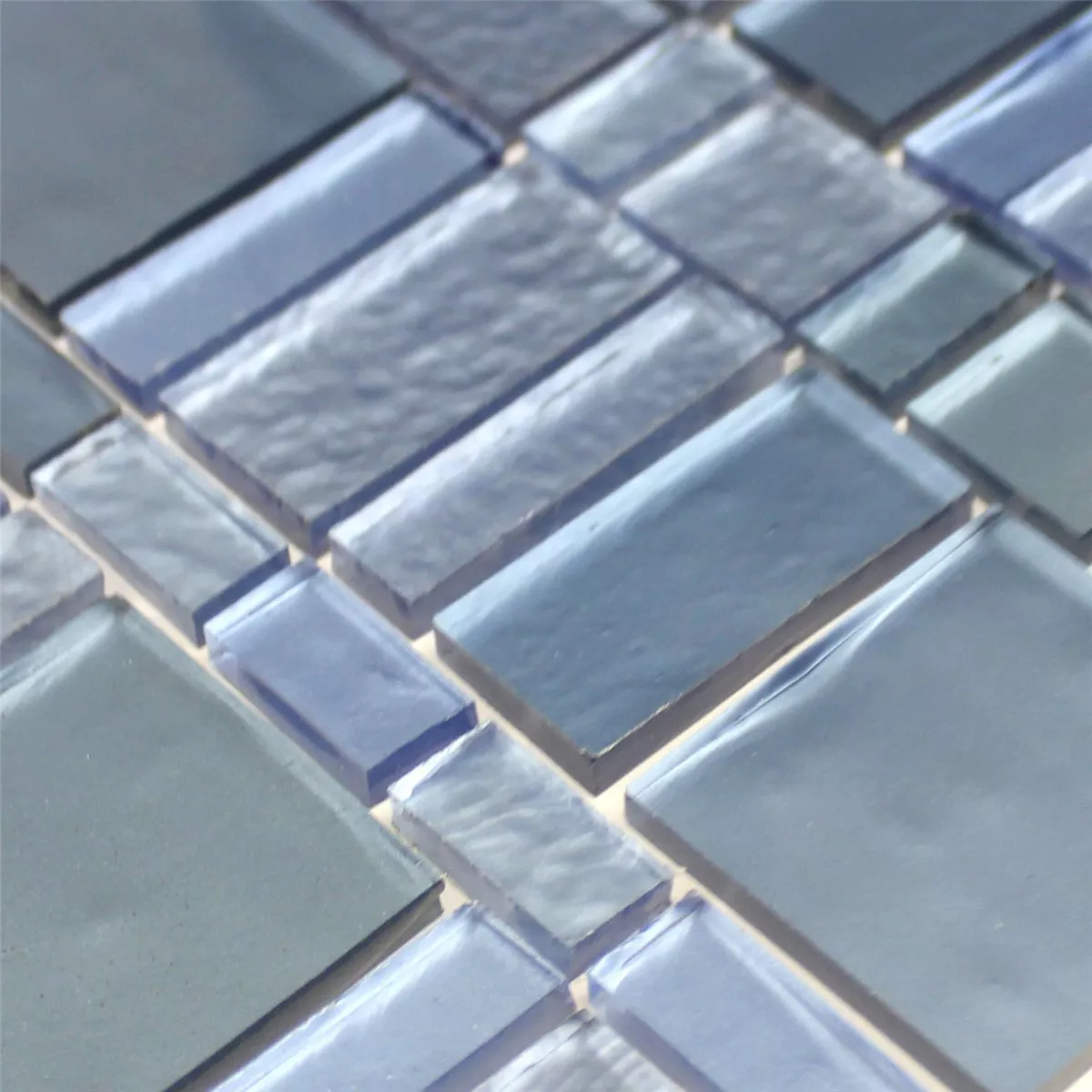 Glass Tiles Trend-Vi Mosaic Liberty Denim