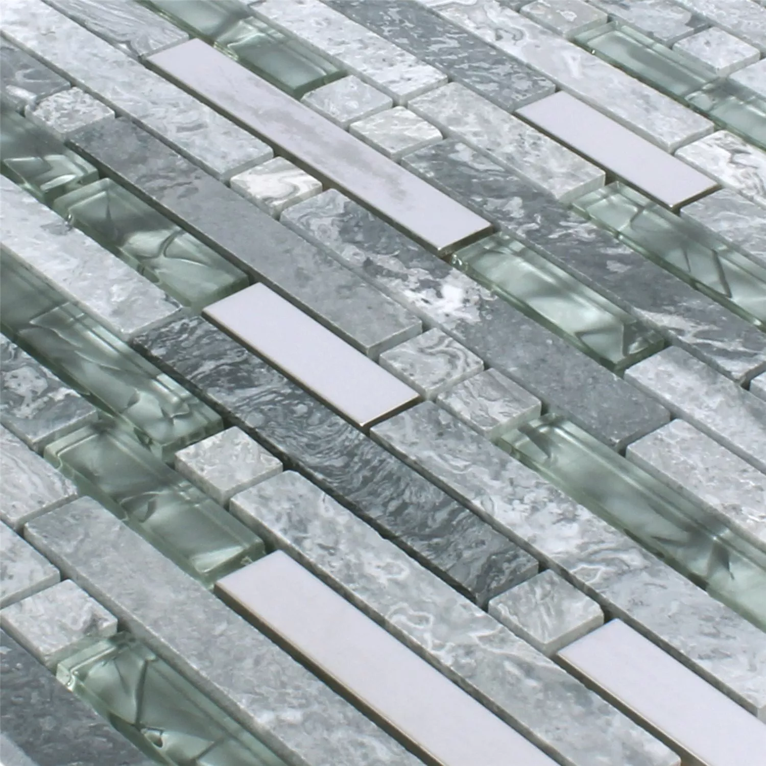 Sample Mosaic Tiles Yokohama Grey