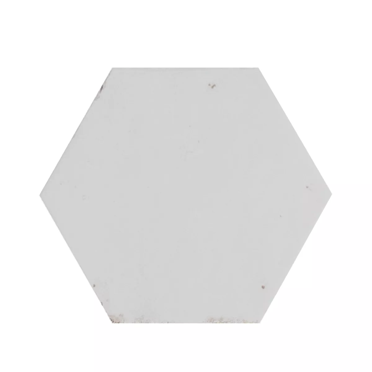 Lorino Blanc Glossy Hexagon 18,2x21 cm