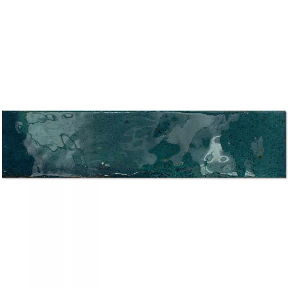 Wall Tiles Kiowa Glossy Waved 6x25cm Blue Wall Tiles Kiowa Glossy Waved 6x25cm Blue
