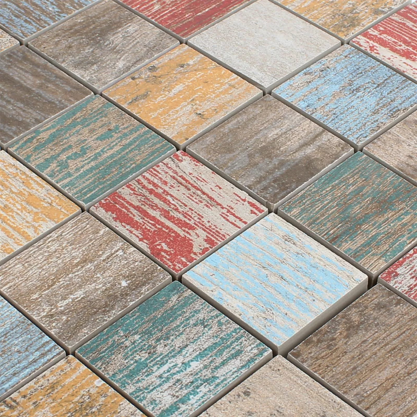 Sample Ceramic Mosaic Tiles Concerto Colored Square R10/B