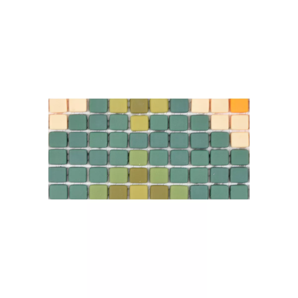 Sample Glass Mosaic Tiles Haramont Green