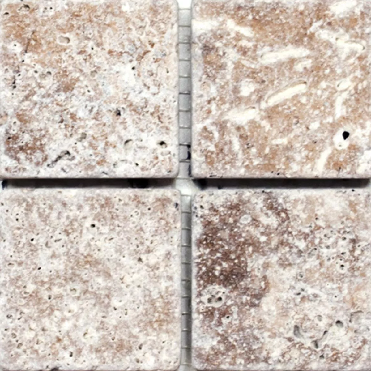 Sample Mosaic Tiles Travertine Patara Noce 48