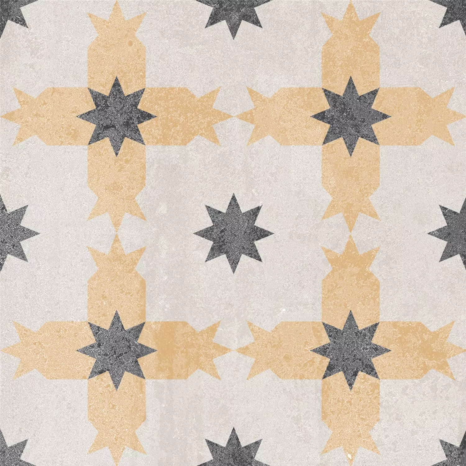 Cement Tiles Retro Optic Gris Floor Tiles Jorge 18,6x18,6cm