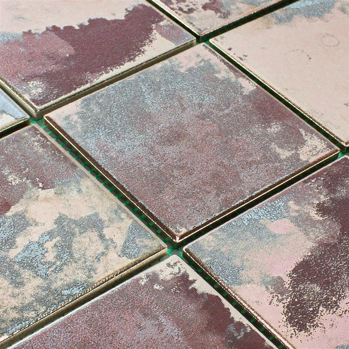 Sample Ceramic Mosaic Tiles Moreno Colored