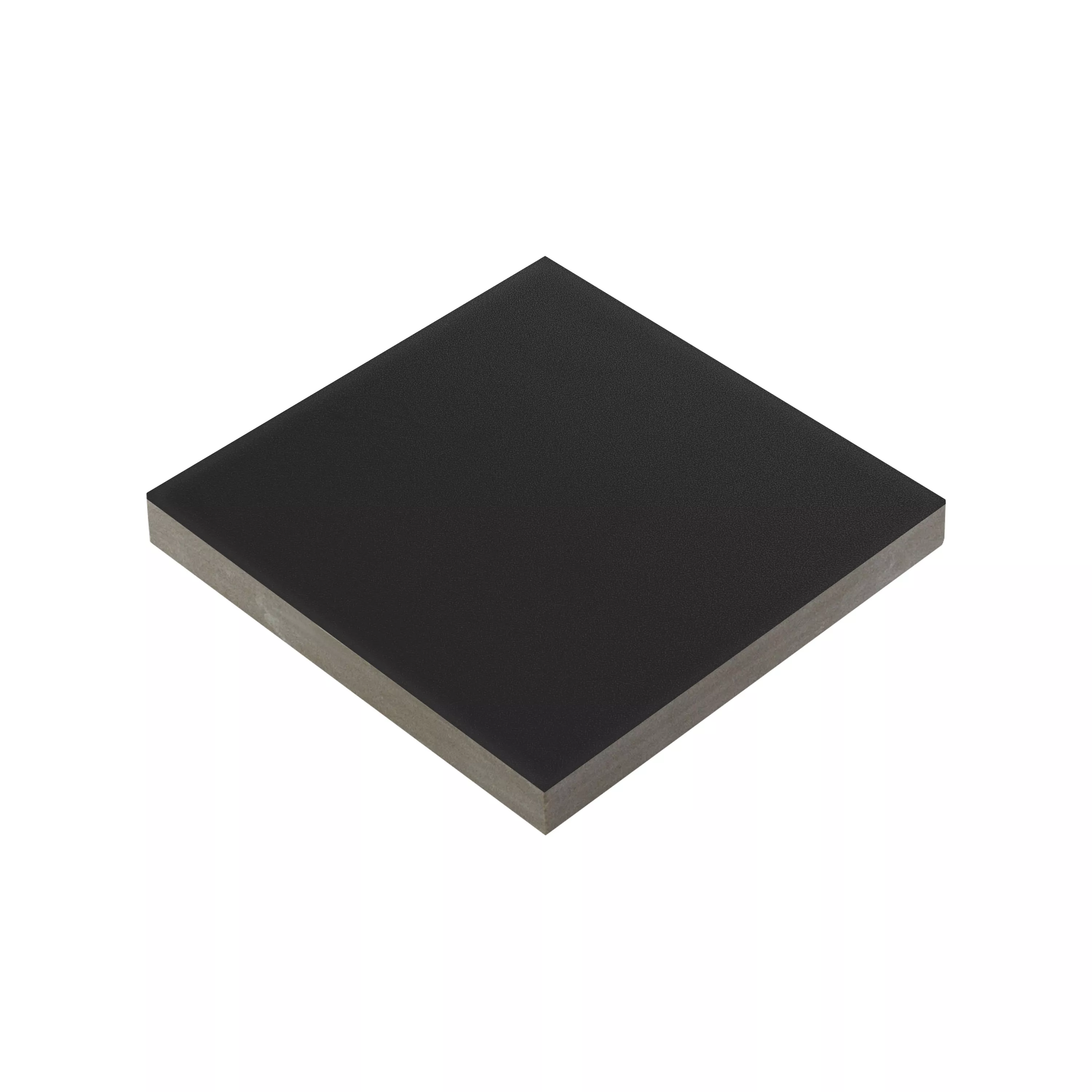 Porcelain Stoneware Tiles Genexia Uni Black Rosone 4,6x4,6cm Porcelain Stoneware Tiles Genexia Uni Black Rosone 4,6x4,6cm