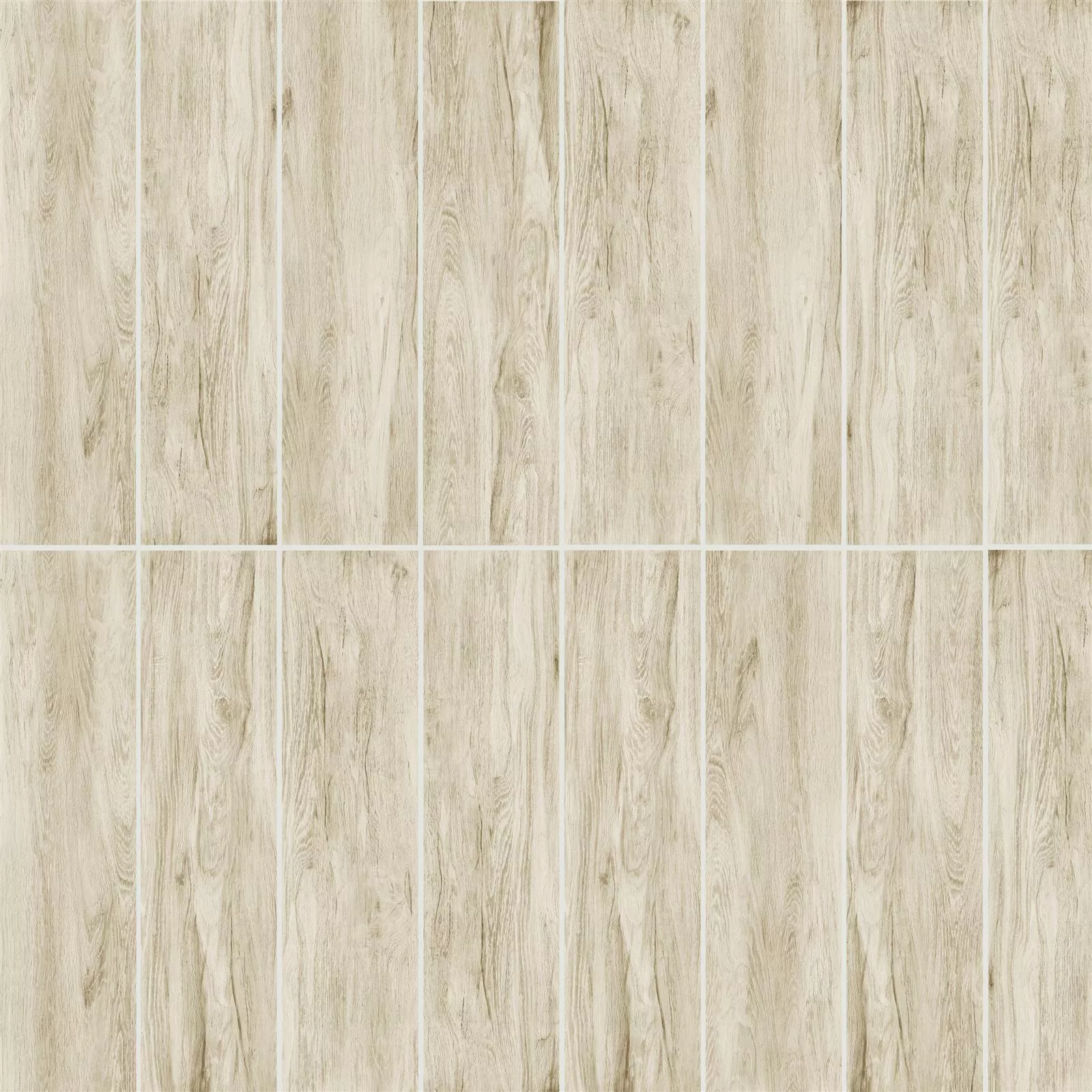Sample Terrace Tiles Wood Optic Strassburg Beige 30x120cm