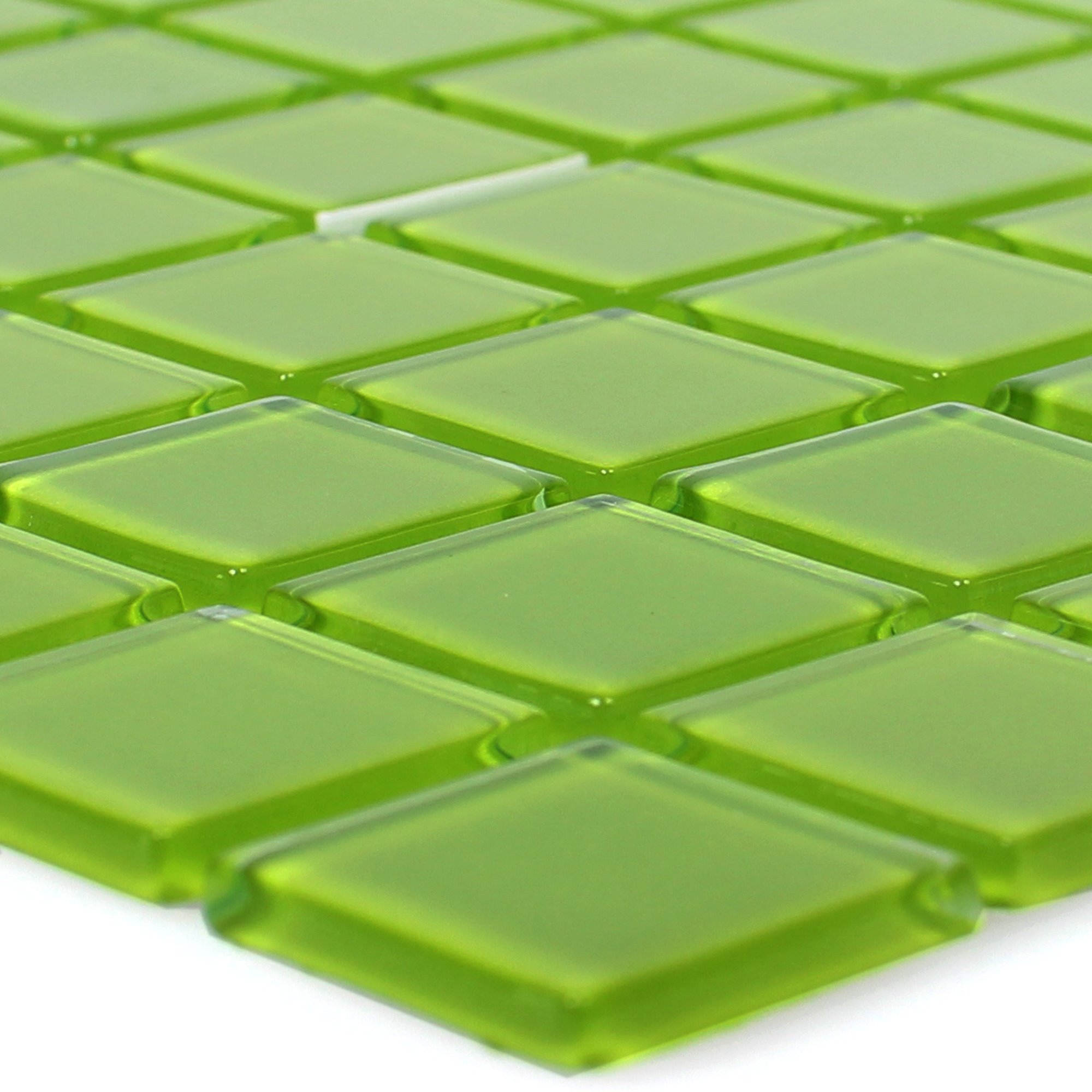 Glass Mosaic Tiles Tradition Dark Green