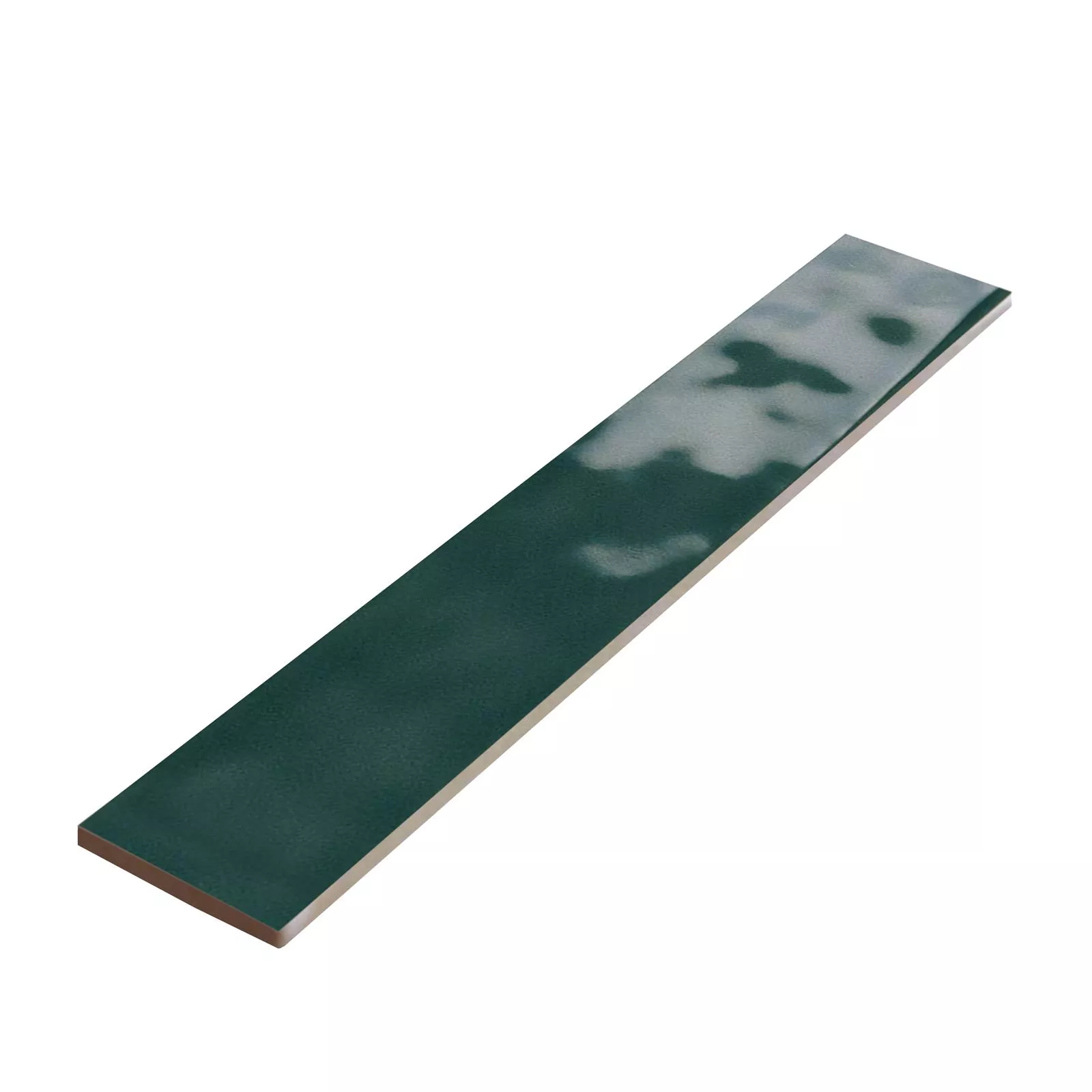 Wall Tiles Montreal Waved Dark Green 5x25cm