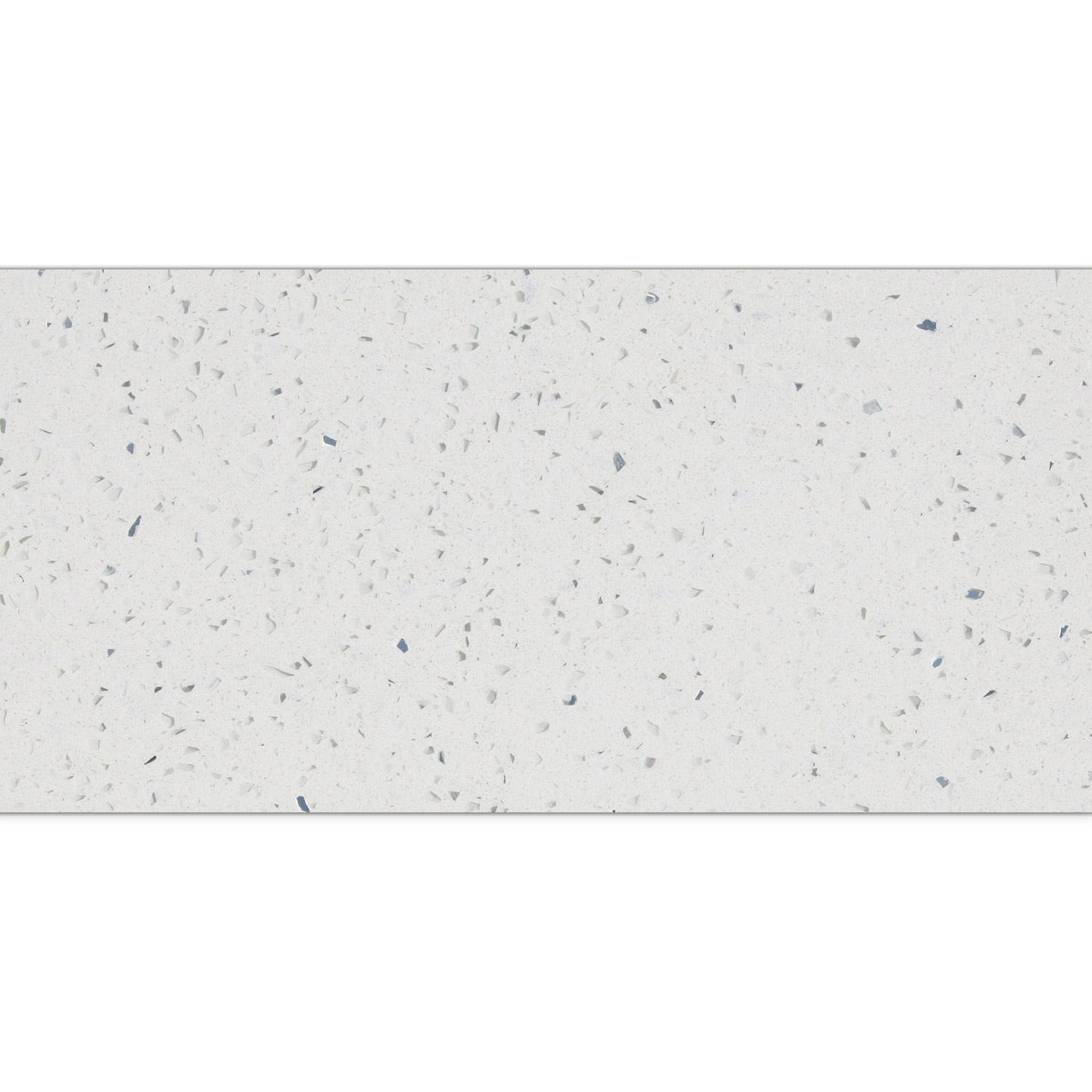 Floor Tiles Quartz Composite White 30x60cm