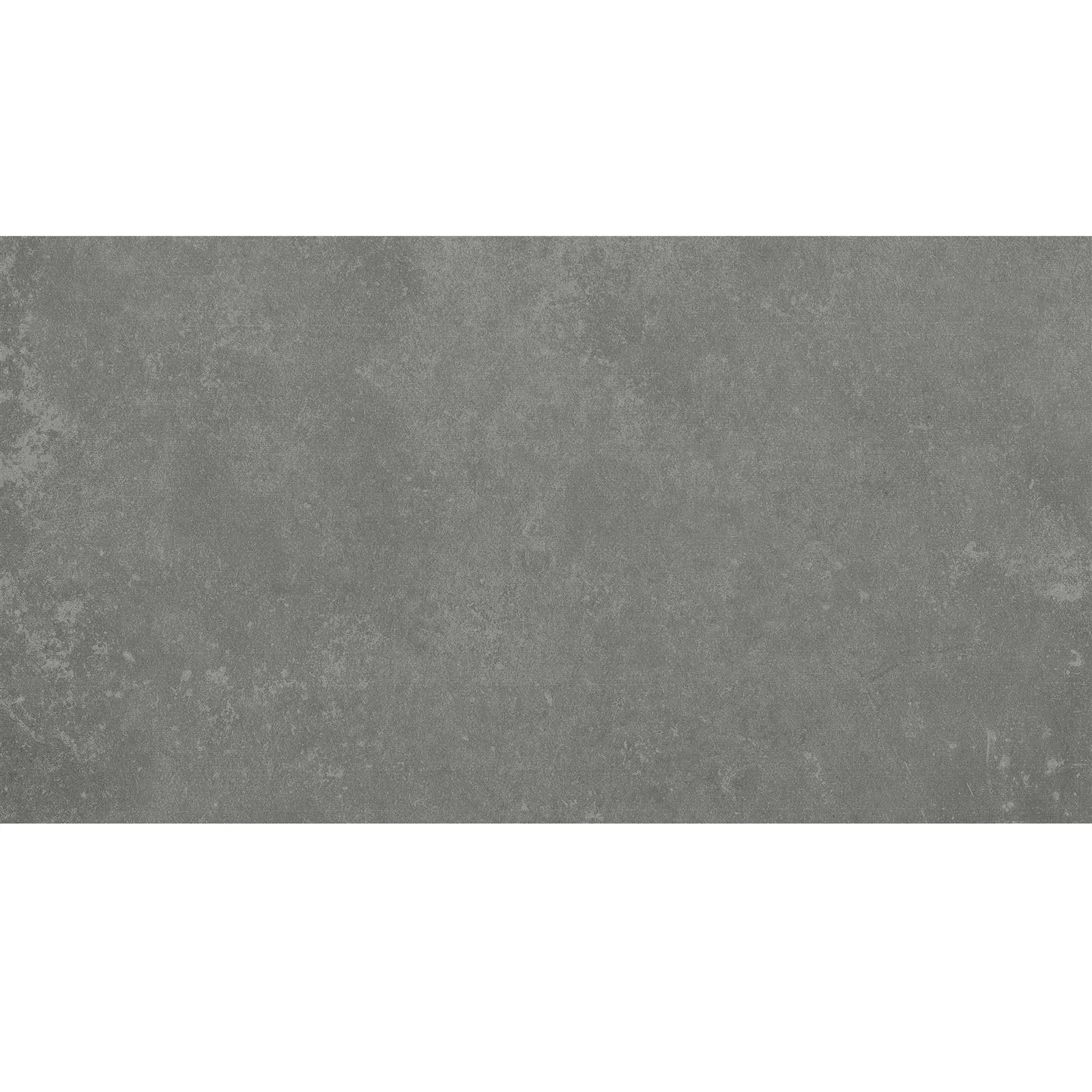Floor Tiles Cement Optic Nepal Slim Dark Grey 30x60cm