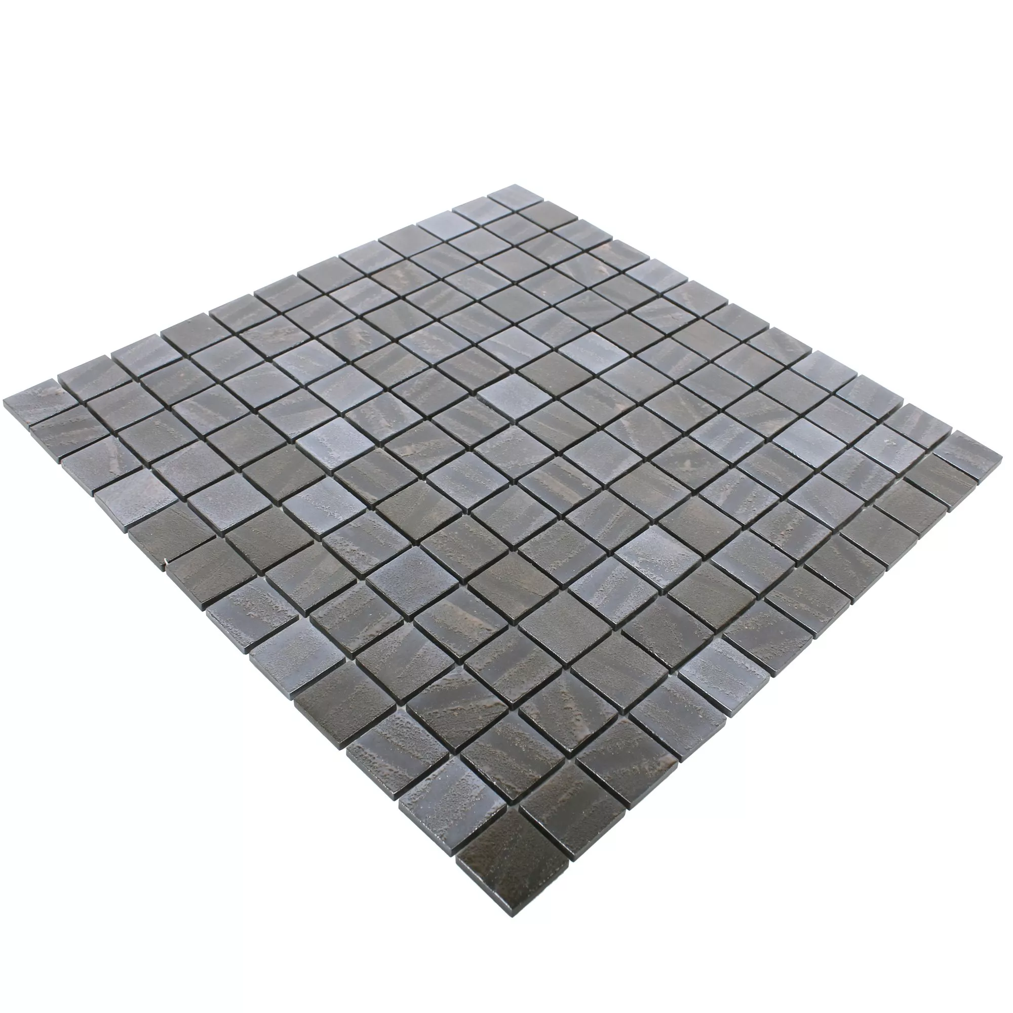 Sample Glass Mosaic Tiles Mascota Bronze Oxide