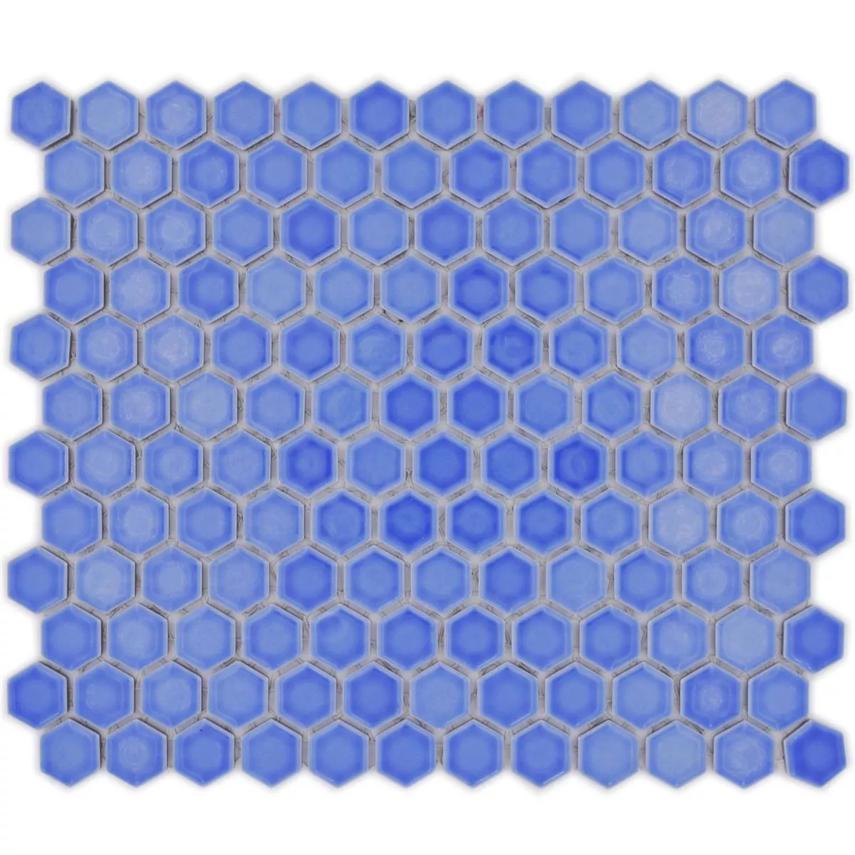 Ceramic Mosaic Salomon Hexagon Light Blue H23