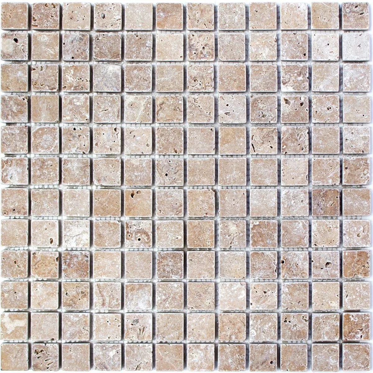 Mosaic Tiles Travertine Patara Noce 23