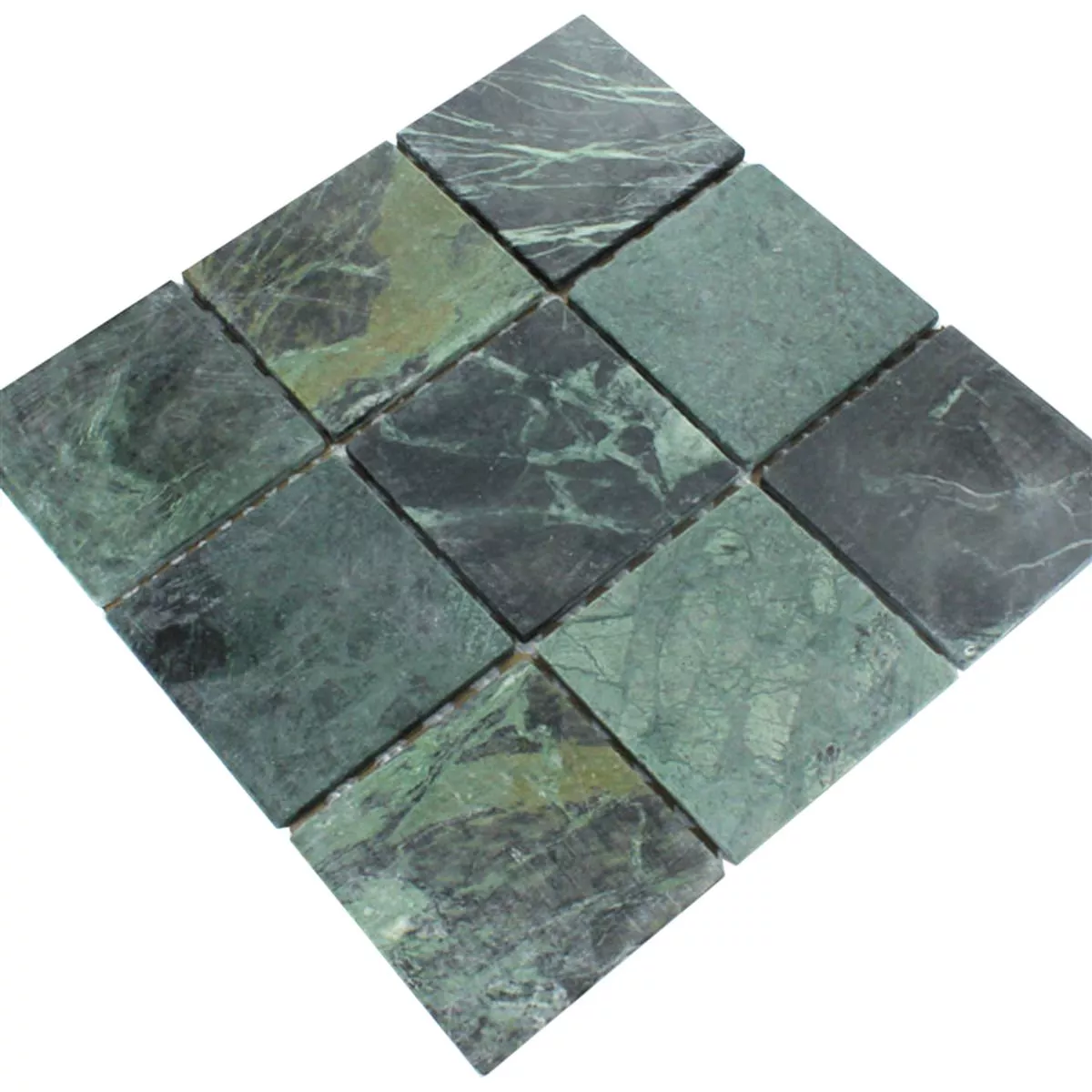 Mosaic Tiles Marble 98x98x8mm Verde Green