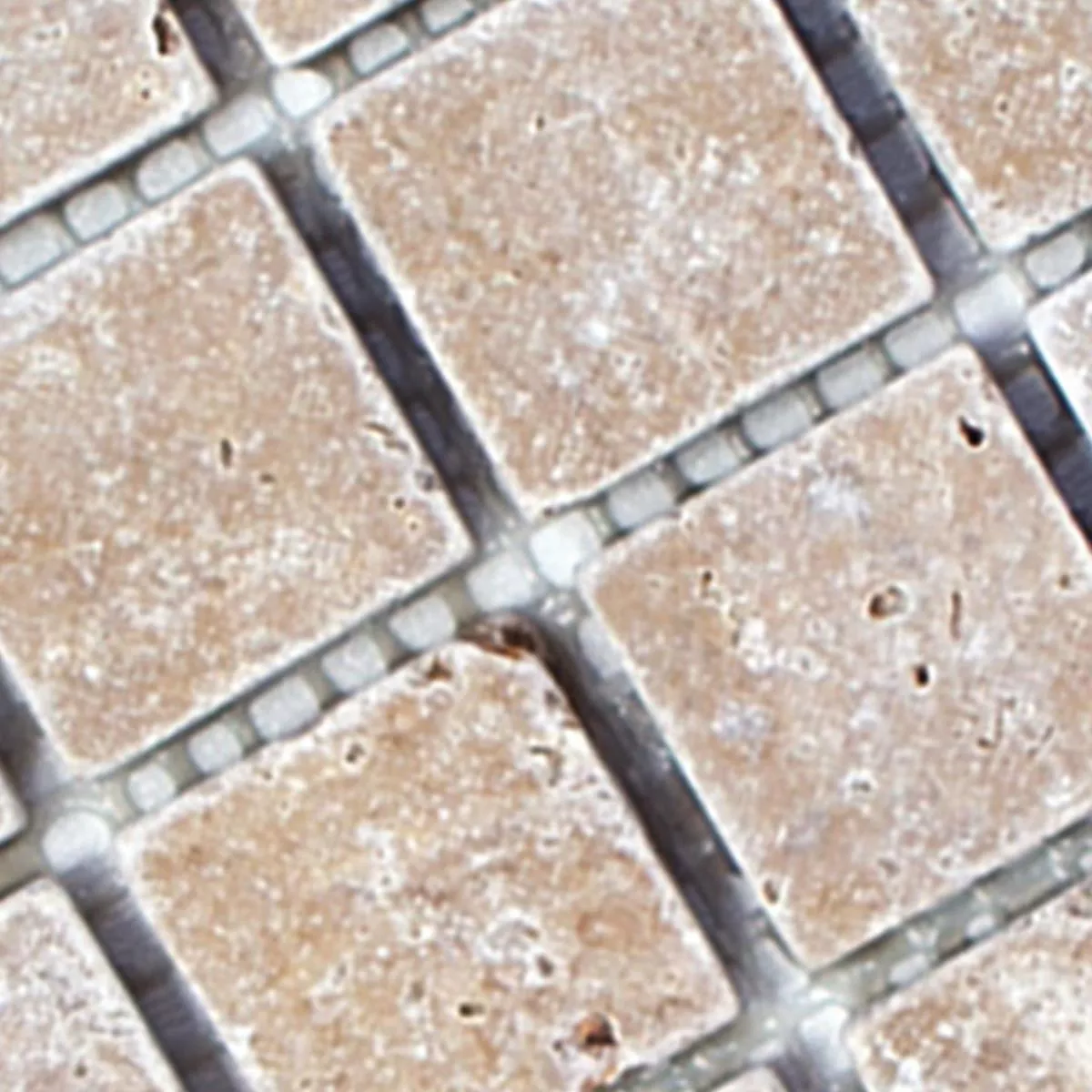 Sample Mosaic Tiles Travertine Patara Noce 23