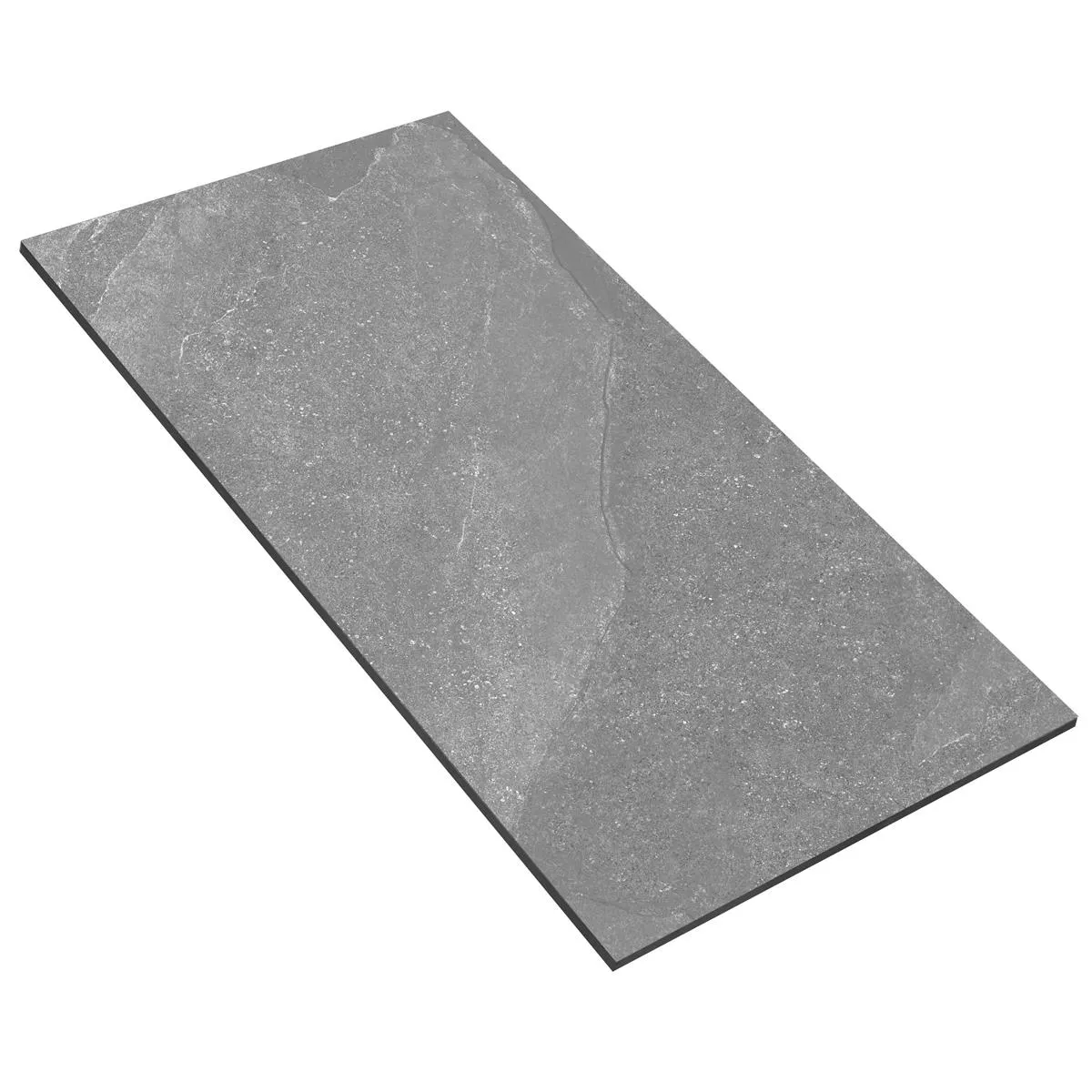 Floor Tiles Memphis Stone Optic R10/B Anthracite 30x60cm