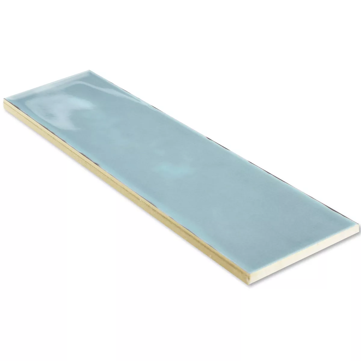 Wall Tiles Lugo Waved Light Blue 7,5x30cm