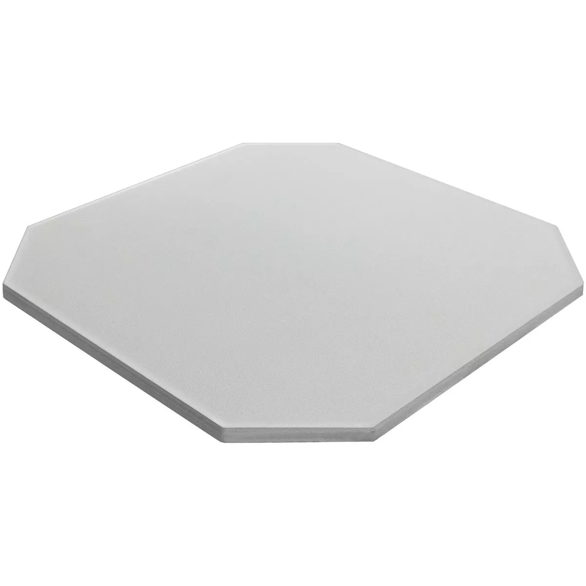 Sample Porcelain Stoneware Tiles Genexia Uni Creme Octagon 20x20cm