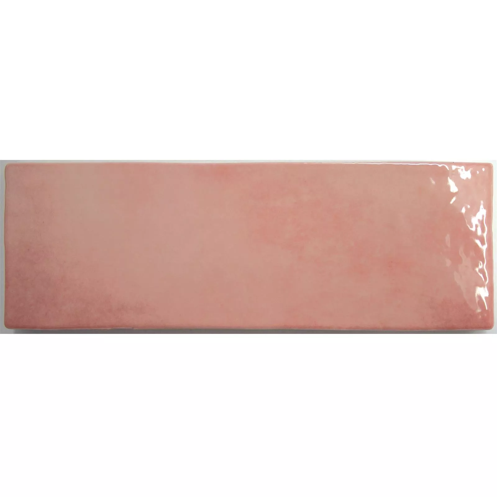 Wall Tiles Concord Wave Optics Pink 6,5x20cm
