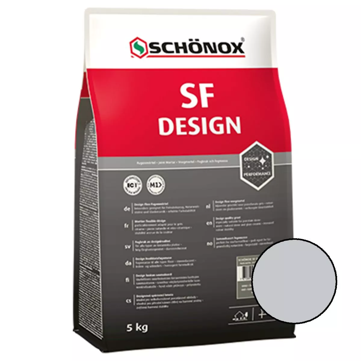 Joint mortar Schönox SF Design silver grey 5 kg
