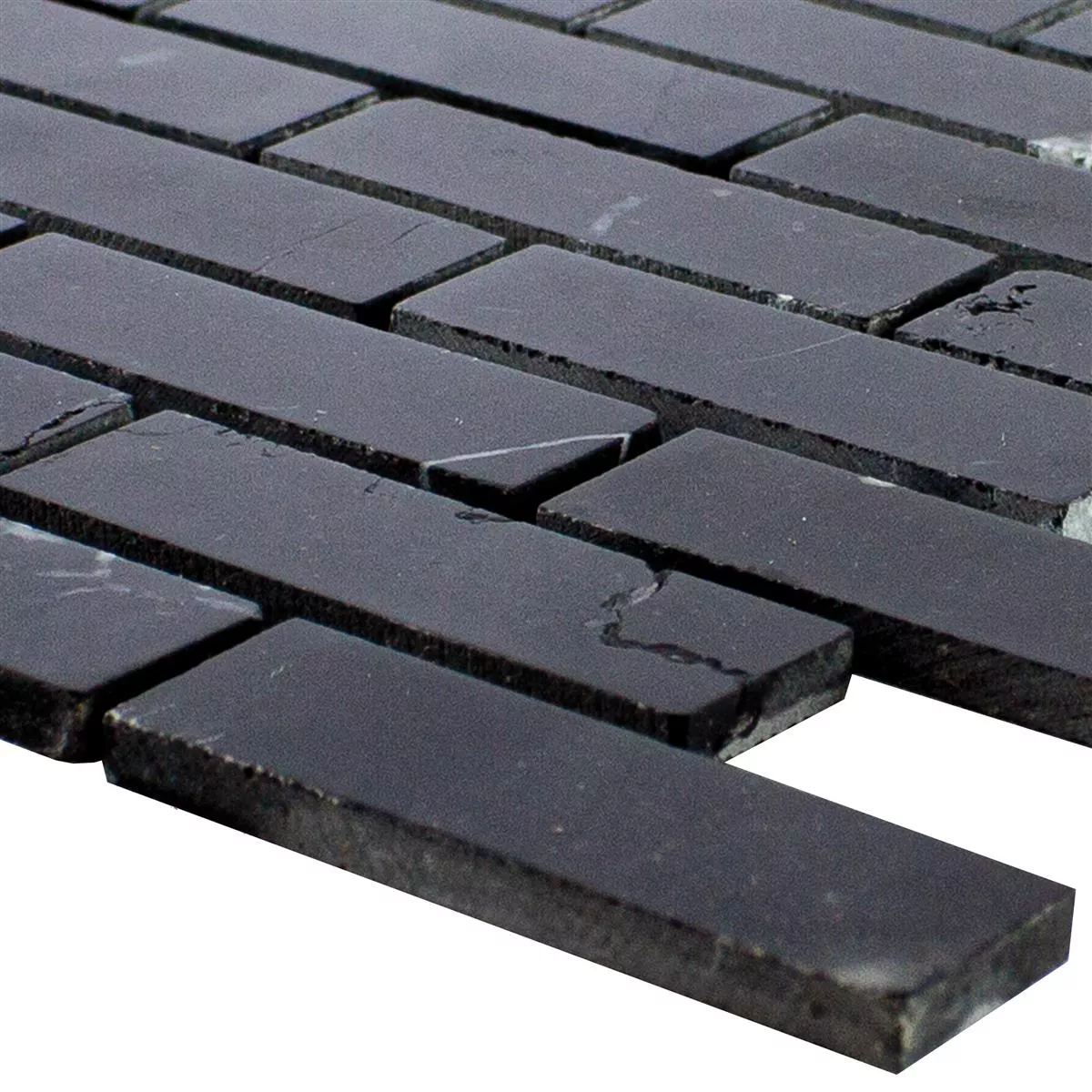Marble Natural Stone Mosaic Tiles Avalon Black Marble Natural Stone Mosaic Tiles Avalon Black