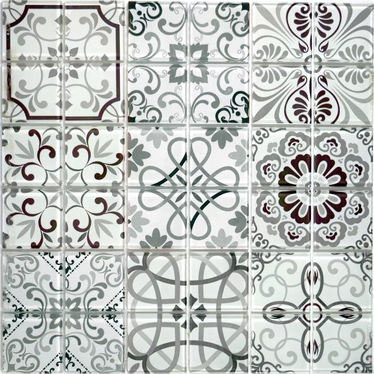 Glass Mosaic Retro Tiles India Vintage Zaltana