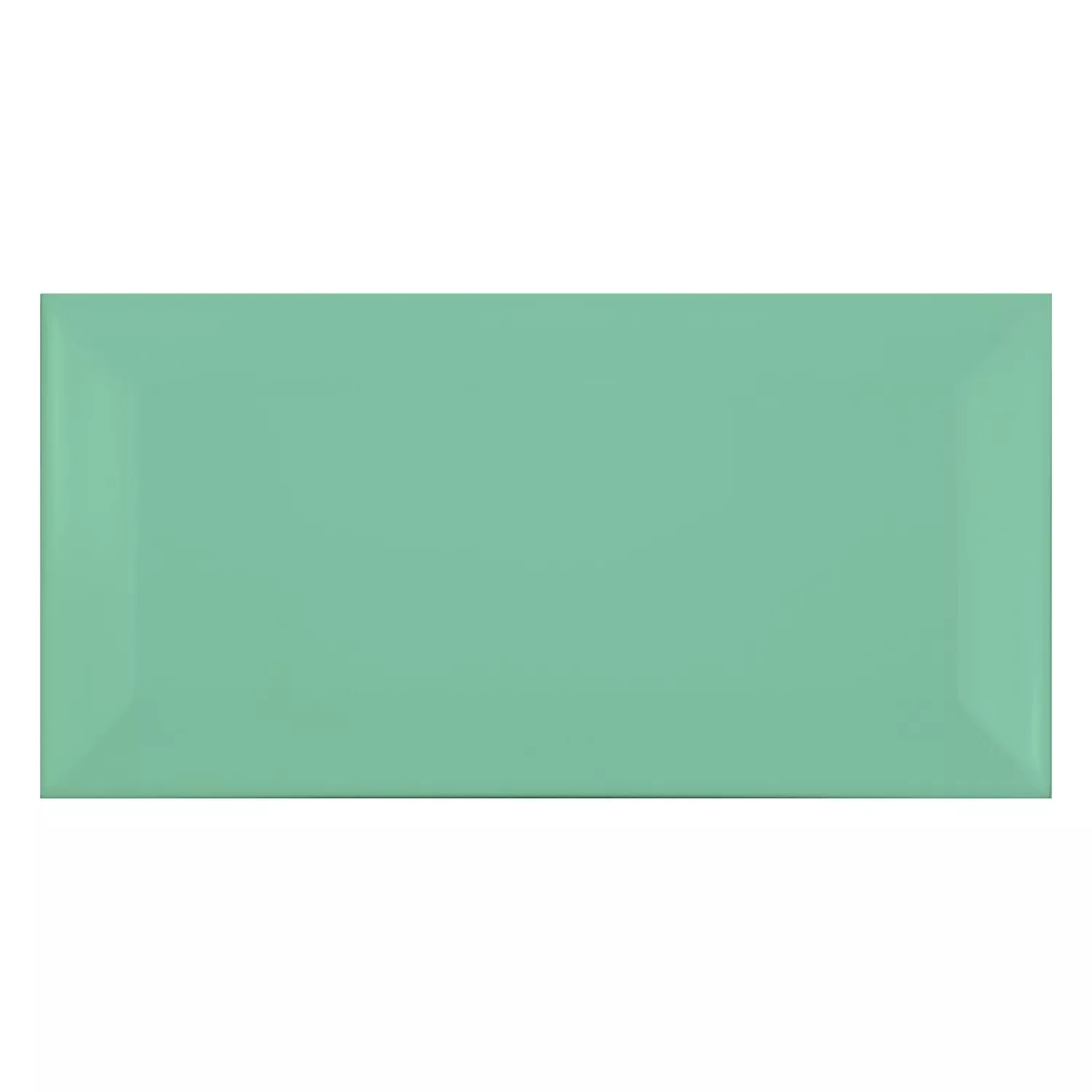 Metro tile Green Mat 7,5x15 cm Facet Pitcox Manzana