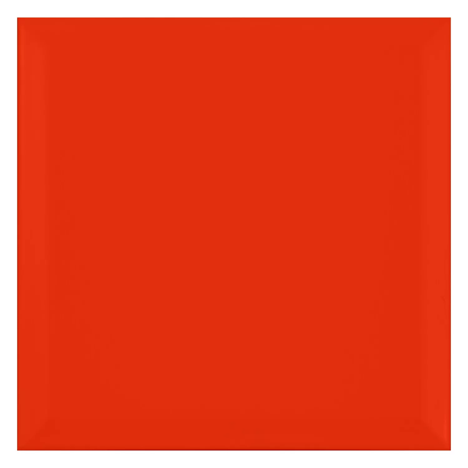 Metro tile Red Mat 20x20 cm Facet Freetown Rojo