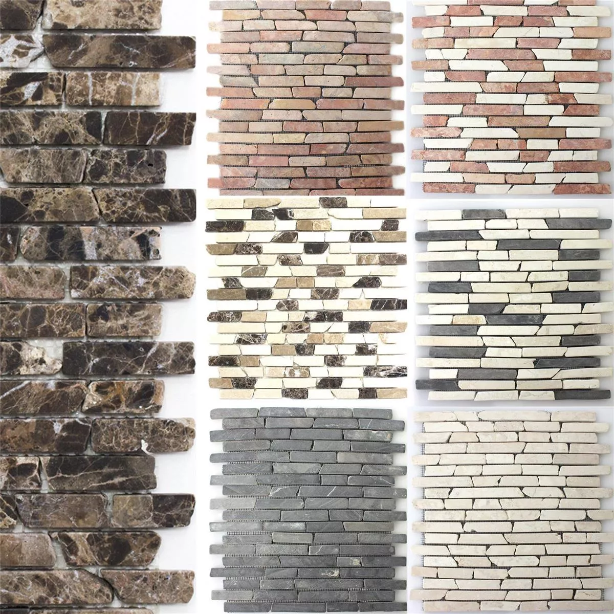 Mosaic Tiles Natural Stone Marble Bali Bricks