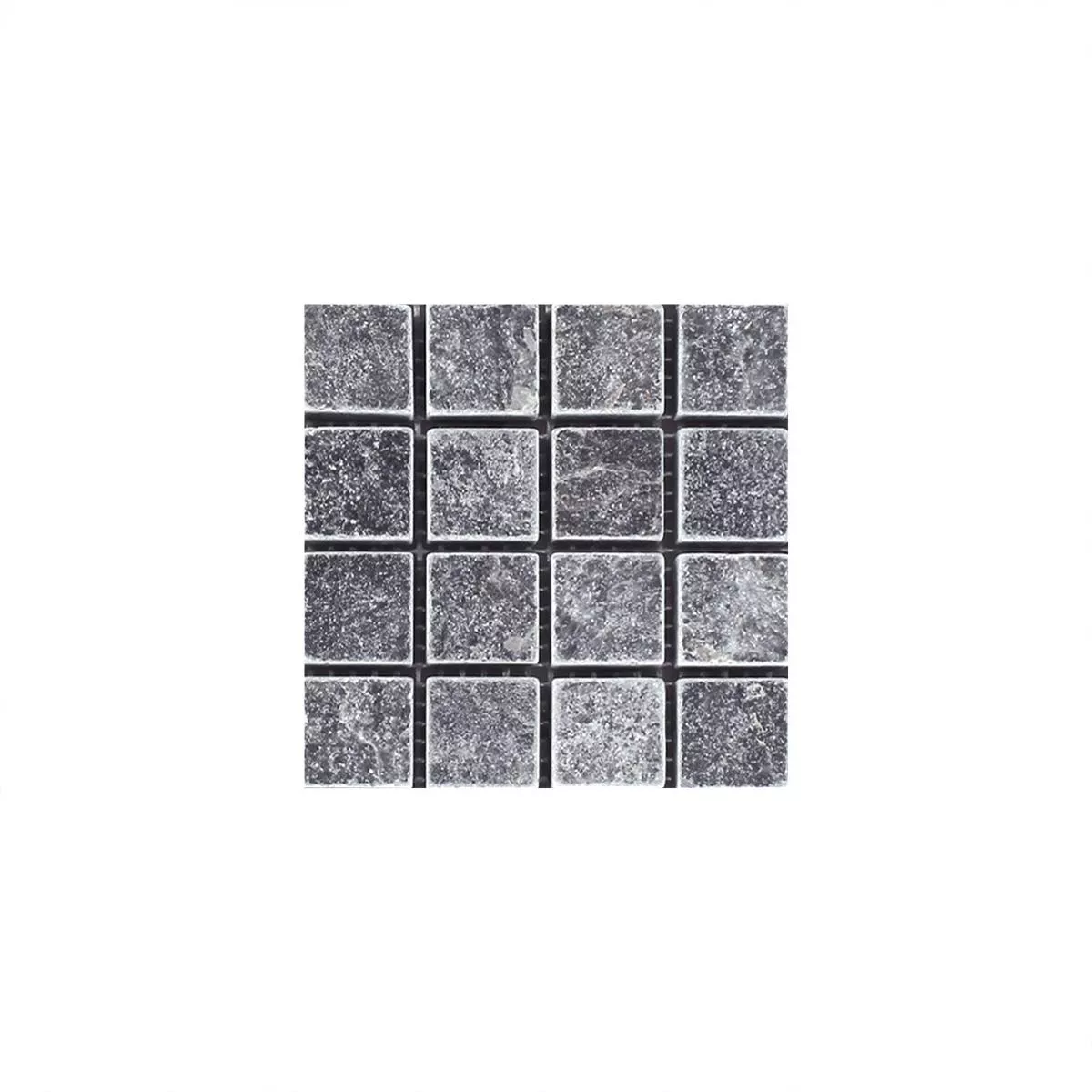 Sample Mosaic Tiles Marble Visso Nero 23