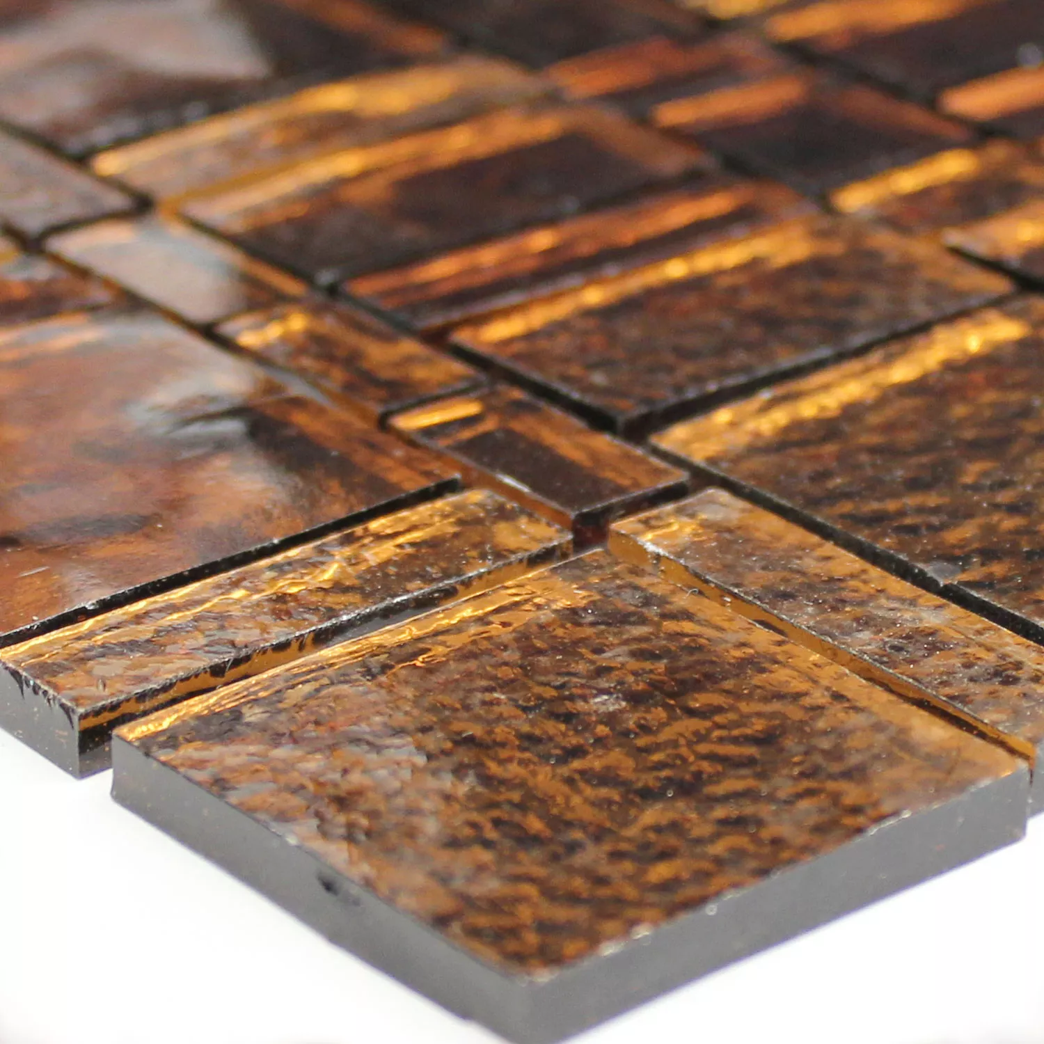 Glass Tiles Trend-Vi Mosaic Liberty Amber Glass Tiles Trend-Vi Mosaic Liberty Amber