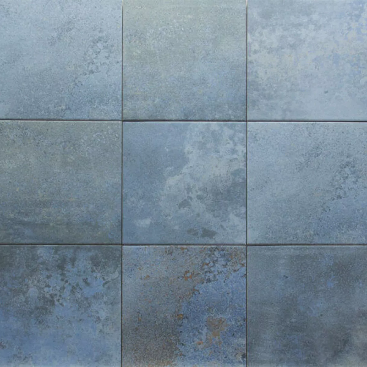 Porcelain Stoneware Swimming Pool Tiles Palencia Blue Square 22,5