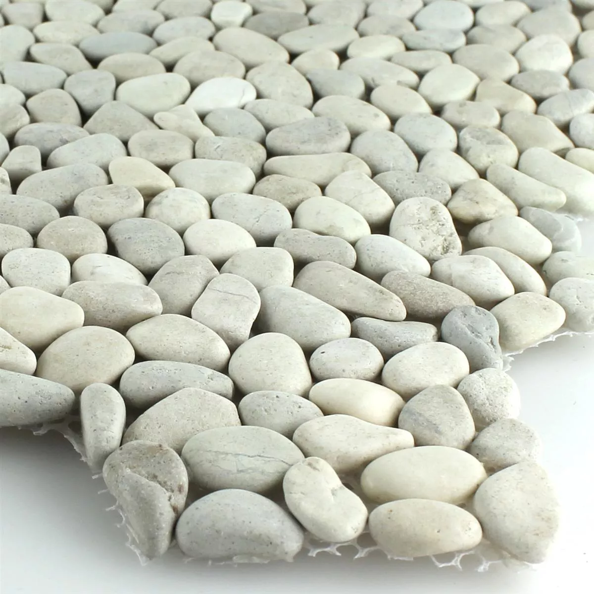 River Pebbles Micro Mosaic Beige