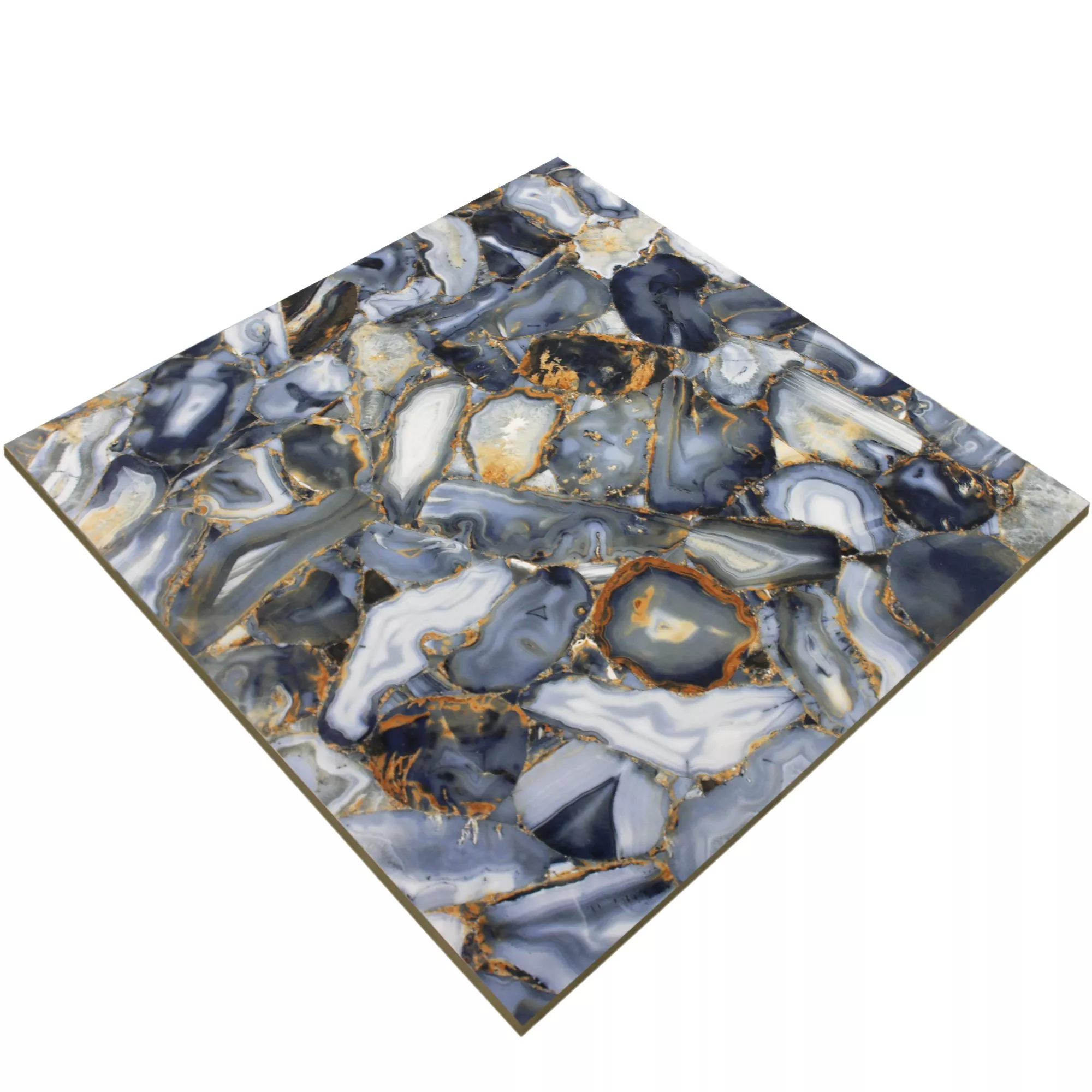 Floor Tiles Wilson Polished Blue 60x60cm