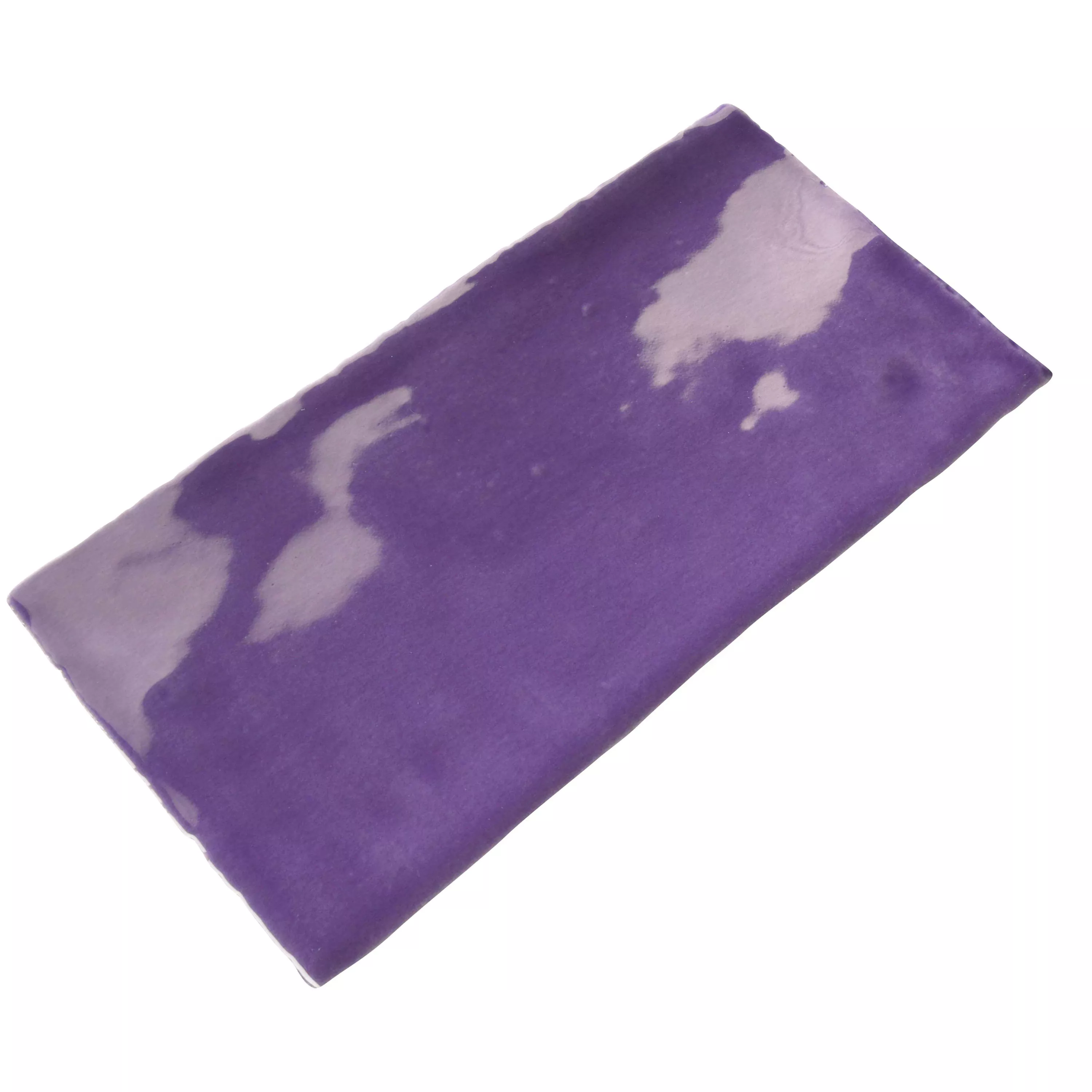 Sample Wall Tile Algier Hand Made 7,5x15cm Purple